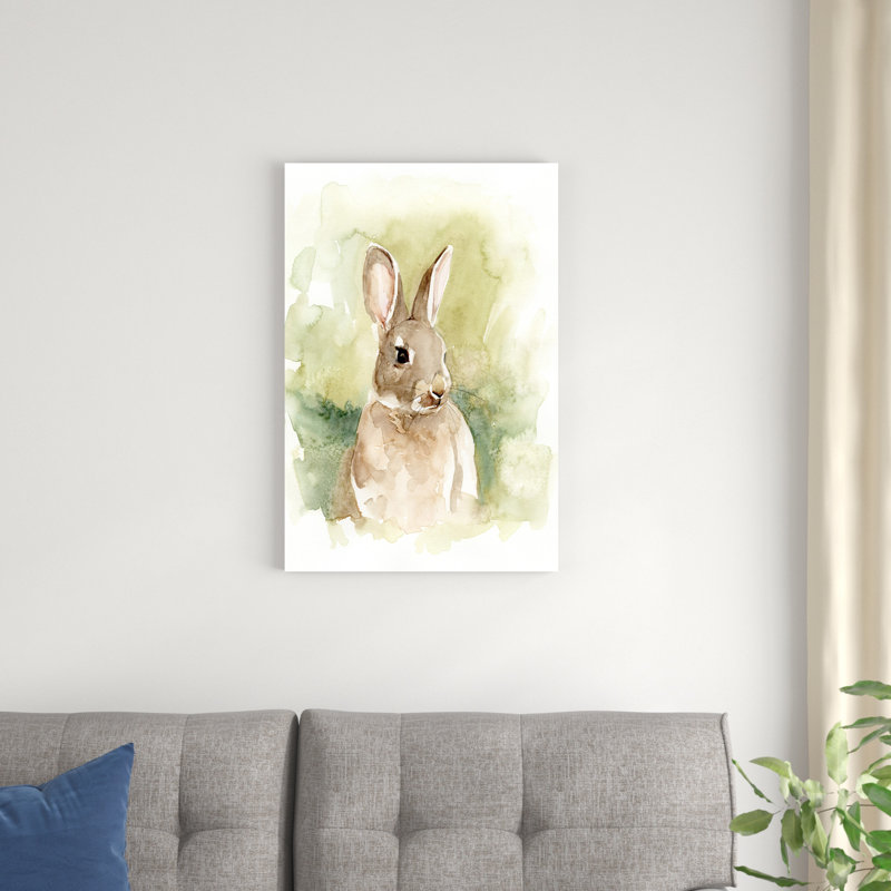Lapin des champs I, H 30 po x l 20 po