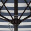 Parasol de marché 9 pi x 9 pi Hiott-91266313