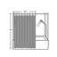 Shower Curtains with Crystal Stone-38140585