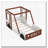 Wood Platform Bed in Car-Shaped