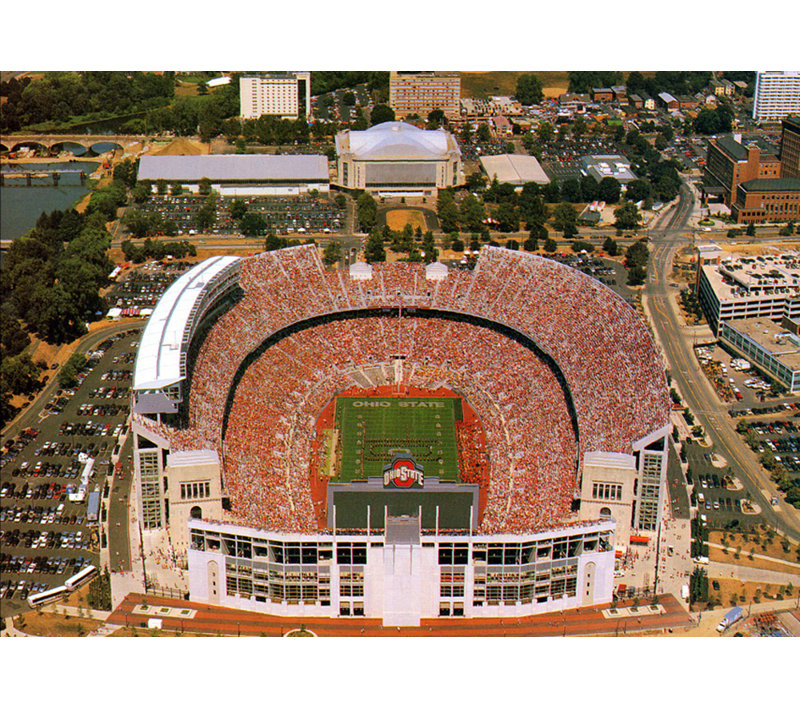 Ohio Stadium (Rénové) - OSU, H 13 po x l 18 po