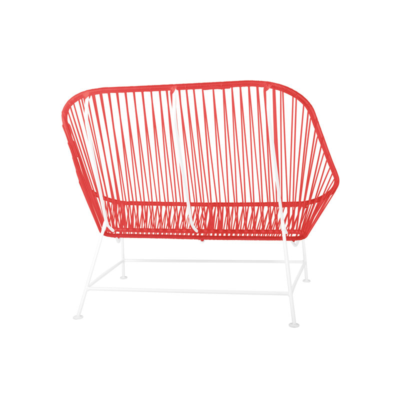 Causeuse InLove, Rouge / blanc