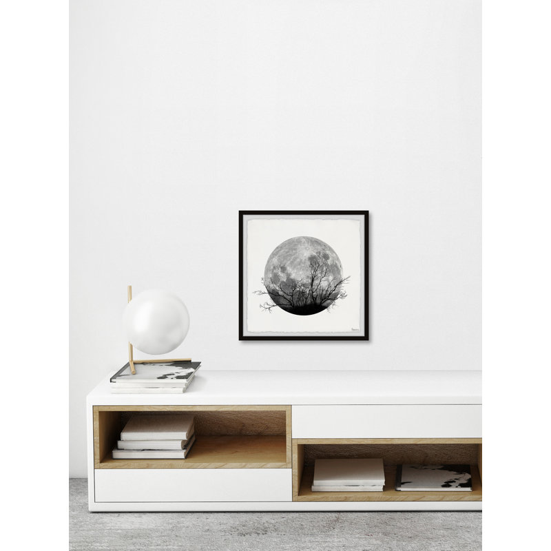 «Forest Moon» par Parvez Taj - reproduction de photo encadrée, H 18 po x l 18 po x P 1,5 po
