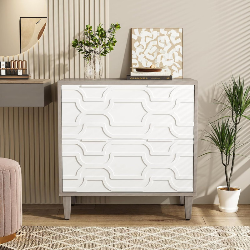 2-Drawer File Cabinet, Office Storage Cabinet For Home Office