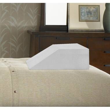 Spinal Solution Bed Wedge Pillow Foam with Cover, Anti Snoring,  Multi-Purpose, Comfortable, Legs, and Back Support