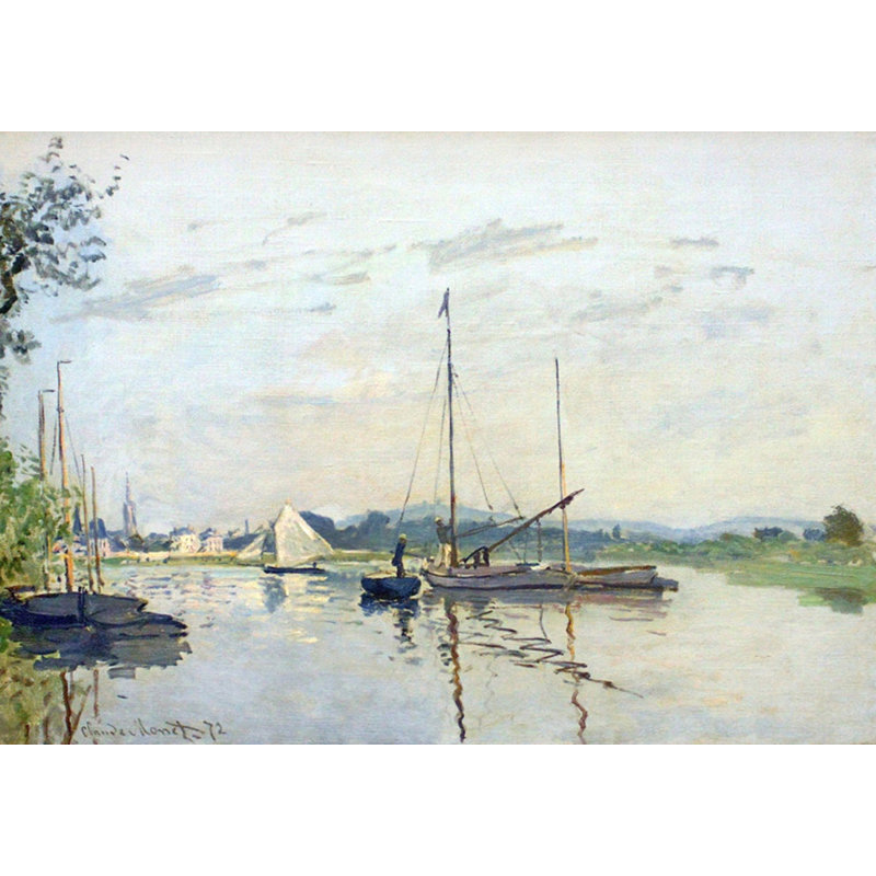 Argenteuil, 1872, H 13 po x l 18 po