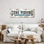 «Gone Fishing», impression sur toile-438635292