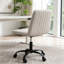 Chaise de bureau pivotante en tissu respirant-1793336762