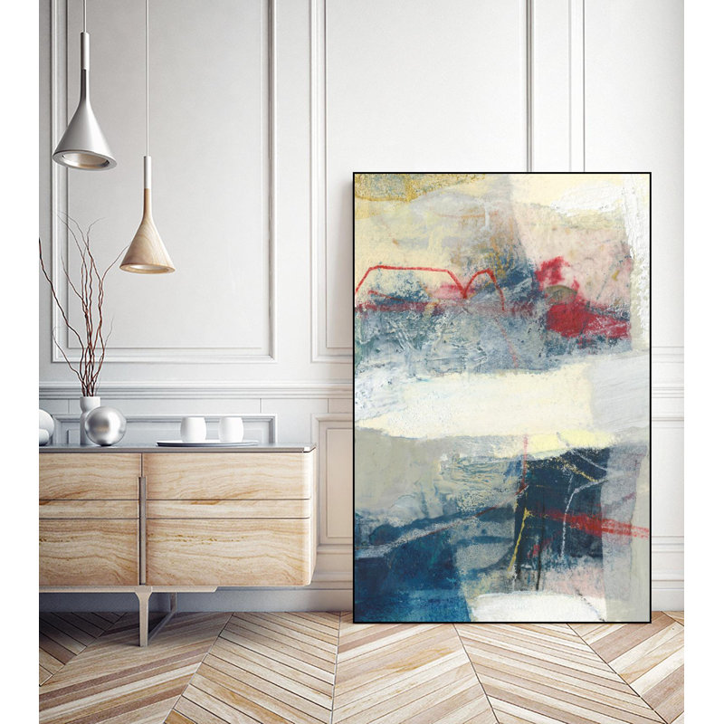 «Frazil Ii», toile encadrée par Giant Art