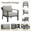 Ensemble de conversation pour patio pour 4 personnes avec coussins-574462599-574370883