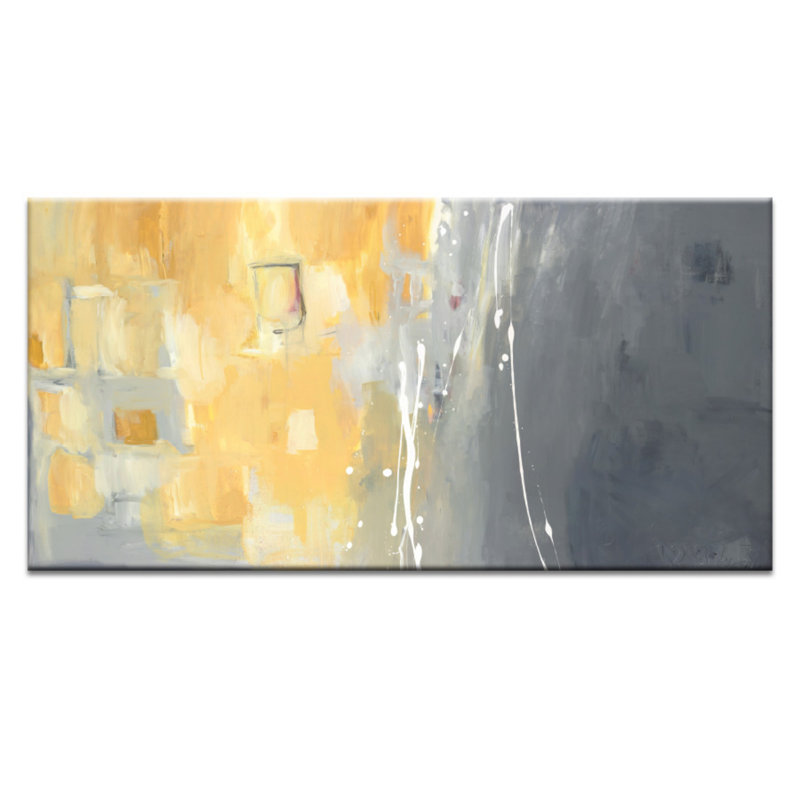 Julia Ahmad - Print on Canvas, 31cm H x 61cm W, Black
