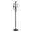 Asiel 65'' Dimmable Black Industrial Tree Floor Lamp with 3 Bulbs Included