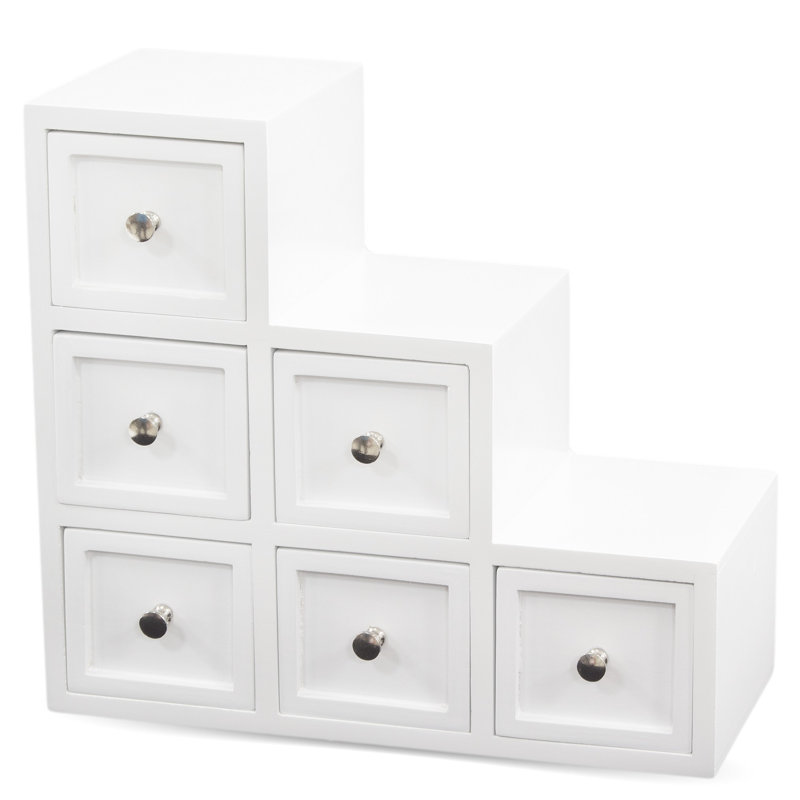 Wood Jewelery Box + Drawers