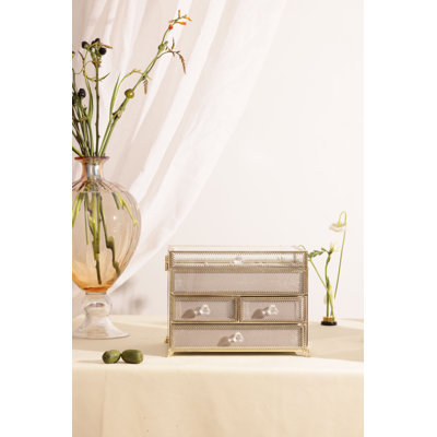 Glass Jewelry Box +