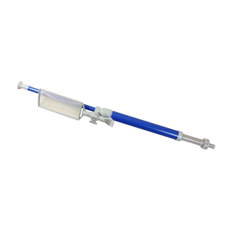 Ensemble d'entretien pour aspirateur de piscine 6 pièces gris et bleu