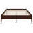 Sturdy Wood Platform Bed Frame Featuring Wood Slat and Metal Support-1897872211
