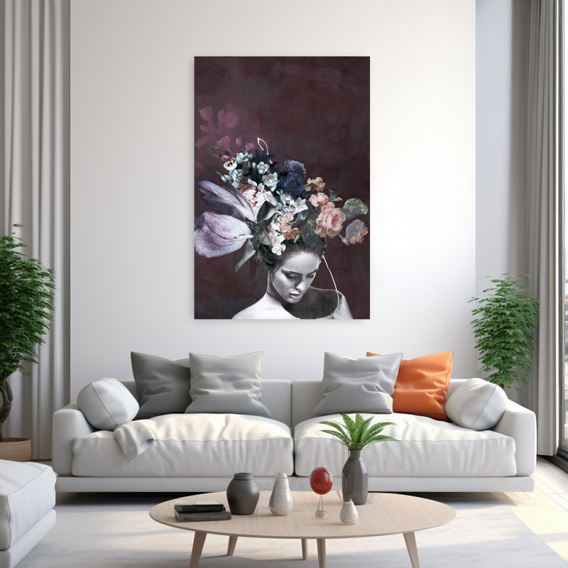 Haute couture 5 art urbain contemporain, H 60 po x l 40 po