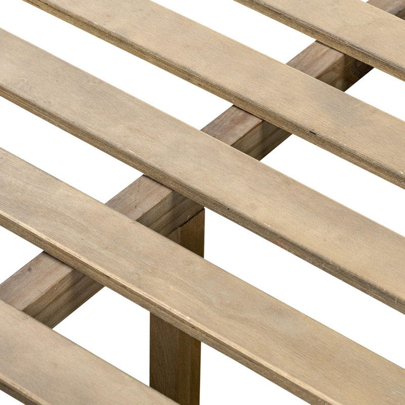 Savall Bed-Worn Oak-Queen, Queen