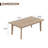 Solid Acacia Wood four leg single Coffee Table