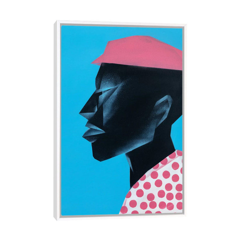 Bamba by VCalvento - Print on Canvas, 152.5 cm H x 101.5 cm W, White Framed