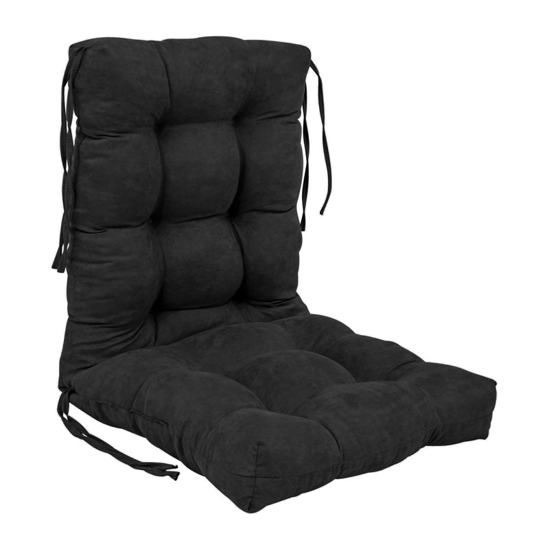 Outdoor 4.5'' Seat / Back Cushion, Black