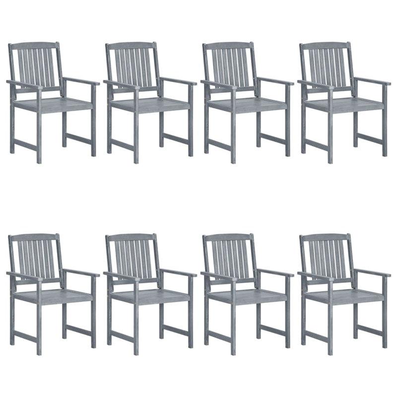 Lucie Patio Dining Armchair, Grey