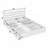 Queen Size Cushioned Bed, Comfortable Cushioned Bed Frame, Headboard And Solid Bed Frame  (85 "X 66" X 36 ")-1558557923