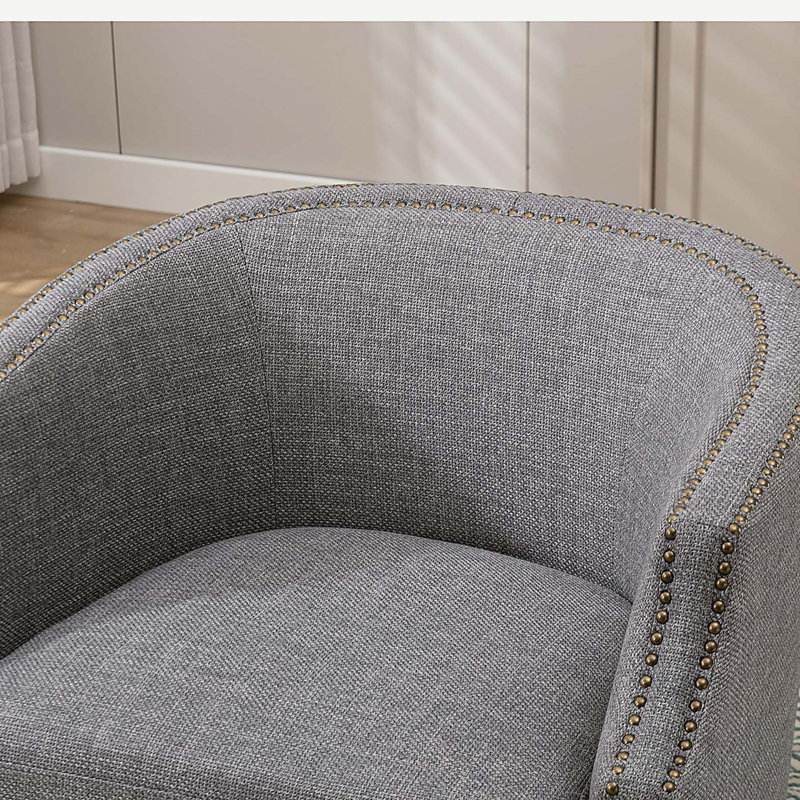 Chaise de salon pivotante à 360 °
