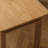 Mishia Oak Rectangular Solid Wood Top with Solid Wood Base Dining Table