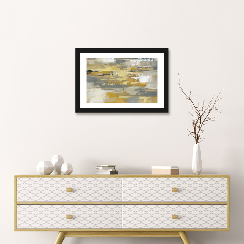 Urban Walkway par Silvia Vassileva - Estampe numérique sur toile tendue avec châssis, H 16 po x l 24 po x P 1 po, Cadre noir