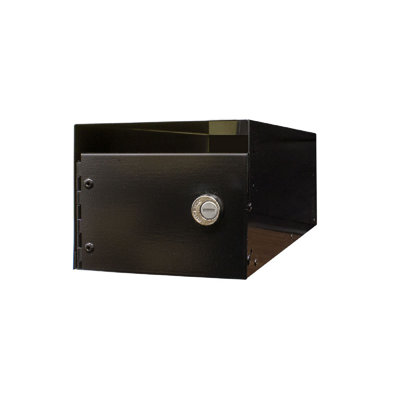 Aluminum Post Mounted Mailbox with Magnetic Closure