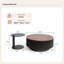 Drum Coffee Table with Storage