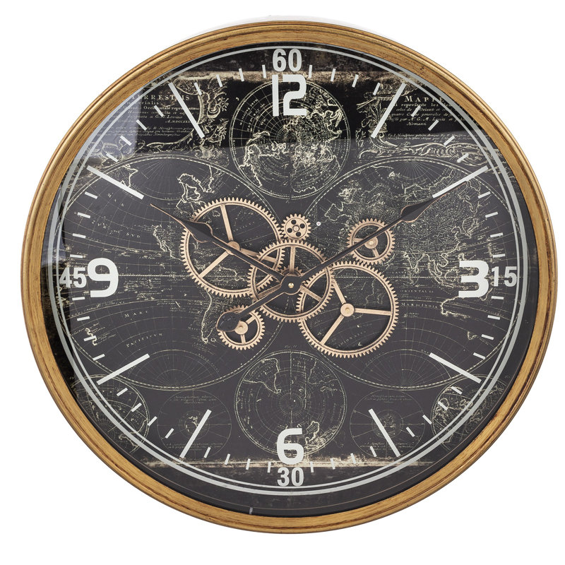 Alexxys Metal Wall Clock