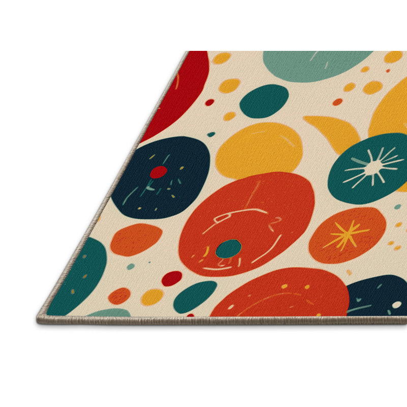 Groovy Sway Rug, Rectangle 3' x 5'