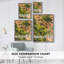Golden Hour Greenery II, reproduction encadrée - bois massif-2066026320