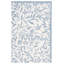 Tapis bleu / ivoire en laine / coton touffeté à la main Iqarar-1062064668
