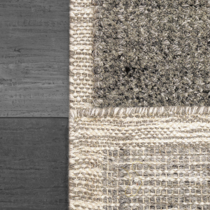 Tapis rectangulaire en laine Smethwick, Rectangle 8 pi x 10 pi