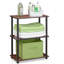 Bibliothèque en plastique Hadriana H 43,7 "x l 23,6"-925626942