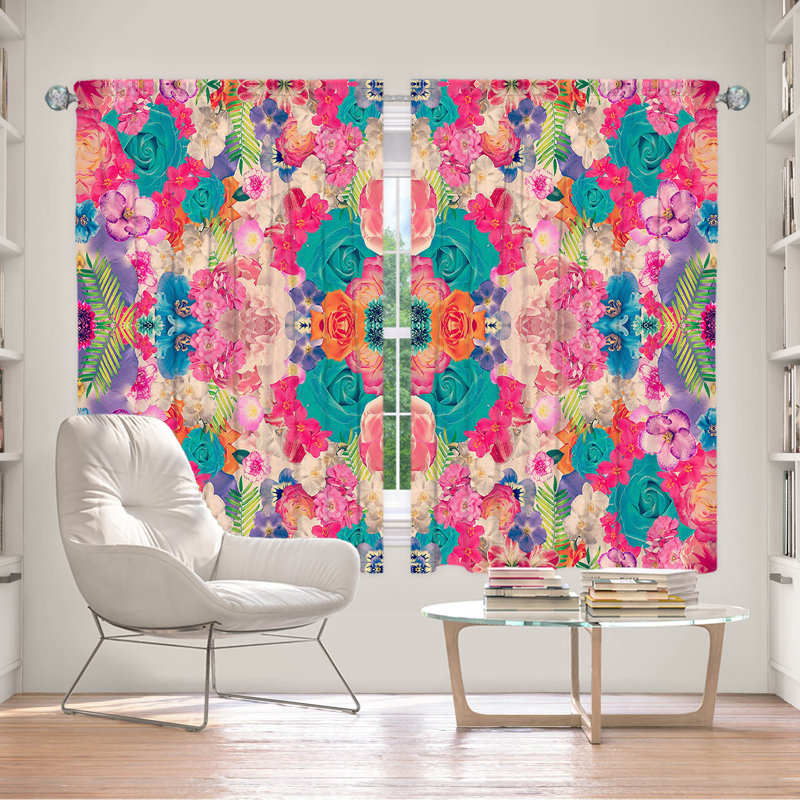Room Darkening Curtain Pair, 56" W x 78" L