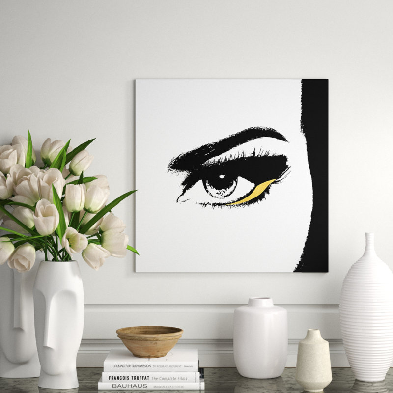 Pieces Of Me II Print by Kelli Ellis, Gild Gold, 36" H x 36" W x 1.5" D