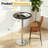 Nuno 2 - Piece 39.5" Pedestal Height Dining Tables, Round Bistro Bar Tables-2075608997-2117351289