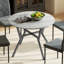 Lamberto Round Metal Base Dining Table-466641098