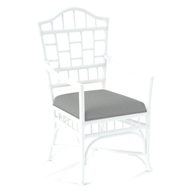 Chippendale Upholstered Arm Chair