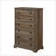 Commode moderne à 6 tiroirs avec poignées faciles à tirer, rangement spacieux et bordures texturées pour l'organisation de la chambre à coucher et du couloir-130178663