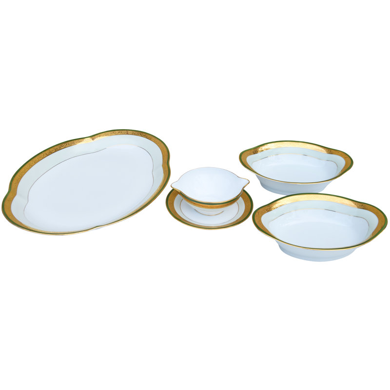 Porcelain Dinnerware Set - Service for 12