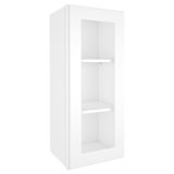 Plywood Pre-Assembled Wall Cabinet with Adjustable Shelves Glass not included