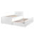 Twin Platform Bed W/ Trundle And Drawers (Fully Slated)-1587924578