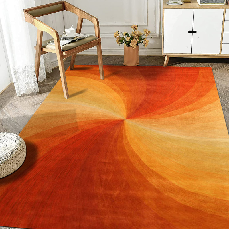 Nauvoo Red Hand Tufted Area Rug, Rectangle 11'9" x 14'9"