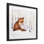 «Meeting of Fox and Sparrow», reproduction sous verre encadrée, conception de George Dyachenko