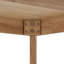 Larsen Oak Solid Wood Base Dining Table